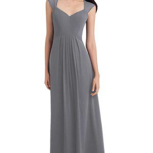 BILL LEVKOFF JESSIE Sweetheart Neck Chiffon Party Bridesmaid Dress 6